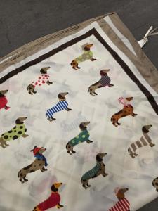 Scarf Tax, Taupe kant - Soulful Fashion