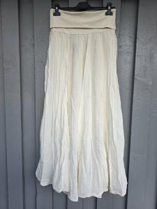 Kjol med mudd, Beige / Vanilj Sassa - Qnuz