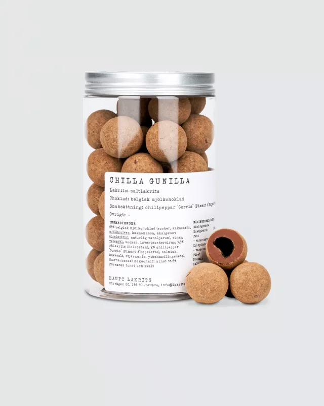 Chilla Gunilla - Haupt lakrits BÄST FÖRE 26/2 2025