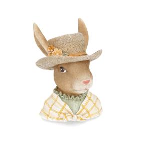 Fru Kanin med hatt, Byst (21 cm) - A lot     BERÄKNAD LEV: MARS