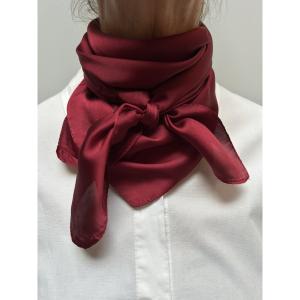 Scarves Bordeaux (70x70 cm) - Three M