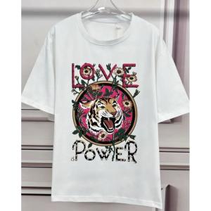 T-shirt med Tiger - Qnuz