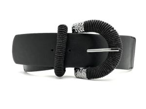 Elastiskt bälte, Svart - Cat & Co