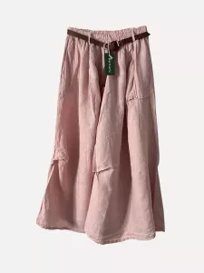 Kjol i linne, Rosa Lulu - Reunion Home