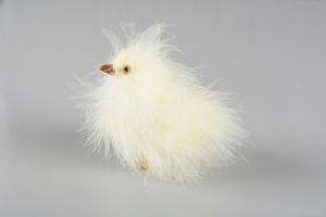 Ljusgul fluffig kyckling - A lot