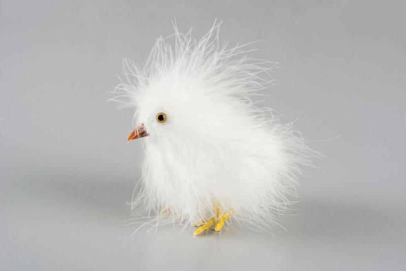 En vit fluffig kyckling - A lot