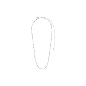 Halsband Nova, Silverpläterad länk - Pilgrim