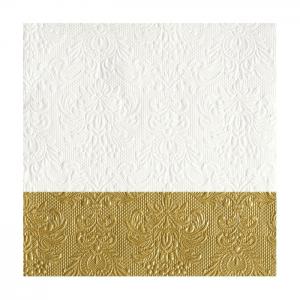 Ambiente Servetter - Elegance Dip gold