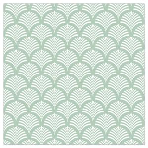 Servett, Grön Art Deco - Artebene