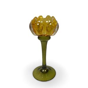 Ljusstake Protea, Gul (Höjd: 18 cm) - Miljögården