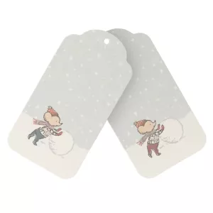 Gift tags Christmas, 12 kort  (Maileg)