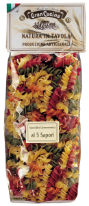 Pasta skruvar - Eliche Rainbow (5 färger) 500g