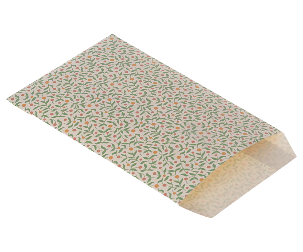 Maileg Presentpåse / Kuvert, Berry Branches  (15,5x10 cm)