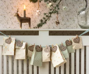 Maileg Presentpåse Större, Berry Branches (30,5x18 cm)