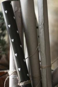 Julklappspapper 5 m rulle, Ib Laursen (Natur toner)