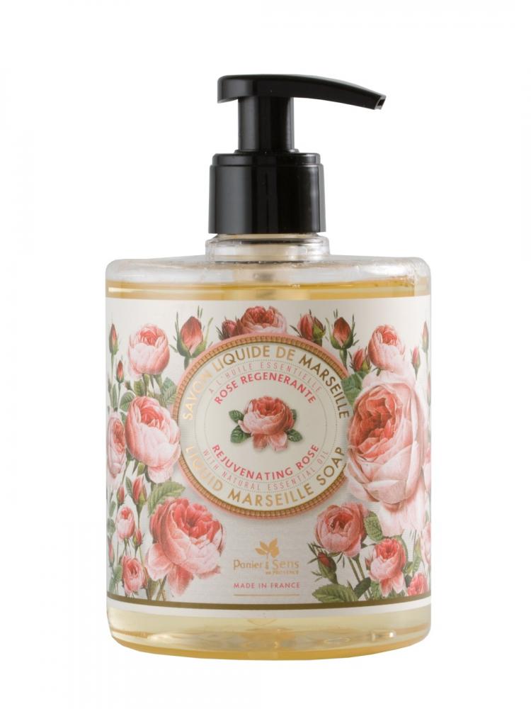 Panier Des Sens, Marseille - Garden Rose, Handtvål med pump