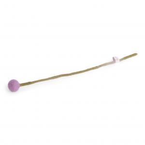 Ljus lila blomma i tovad ull, liten (15829) - Én Gry & Sif