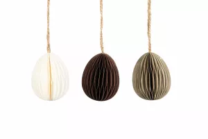 Pappersägg Natur Mix (3-pack) - A lot