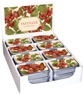 Pastiller i burk, Jordgubb - Sköna Ting