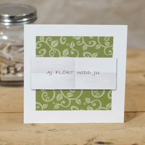 Krejsi Kards - AJJ FLÖRT WIDD JU