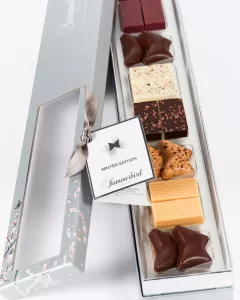 Tapas Vinterutgåva, Gåvoask med vackra chokladbitar - Summerbird