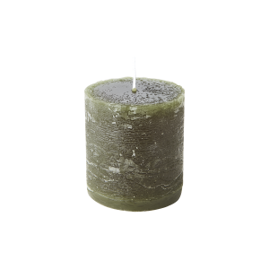 Blockljus Mörkgrön (7x7,5cm) Cote Nord - Affari