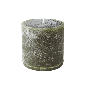 Blockljus Mörkgrön (10x10cm) Cote Nord - Affari