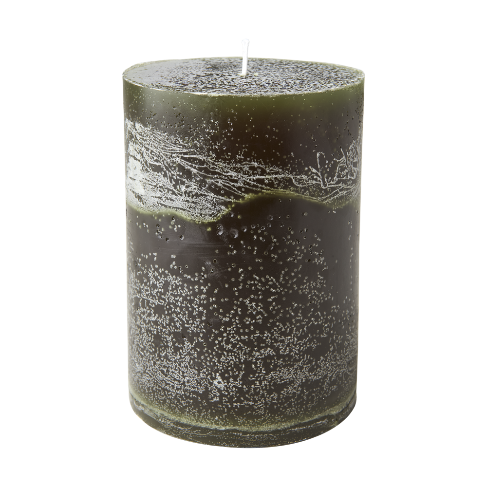 Blockljus Mörkgrön (10x15cm) Cote Nord - Affari