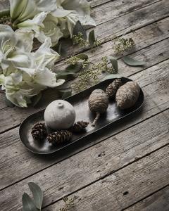 Ljusfat Antik Brunt, Längd: 44 cm - House Doctor