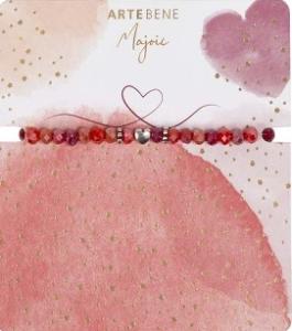 Armband i röda nyanser - Artebene