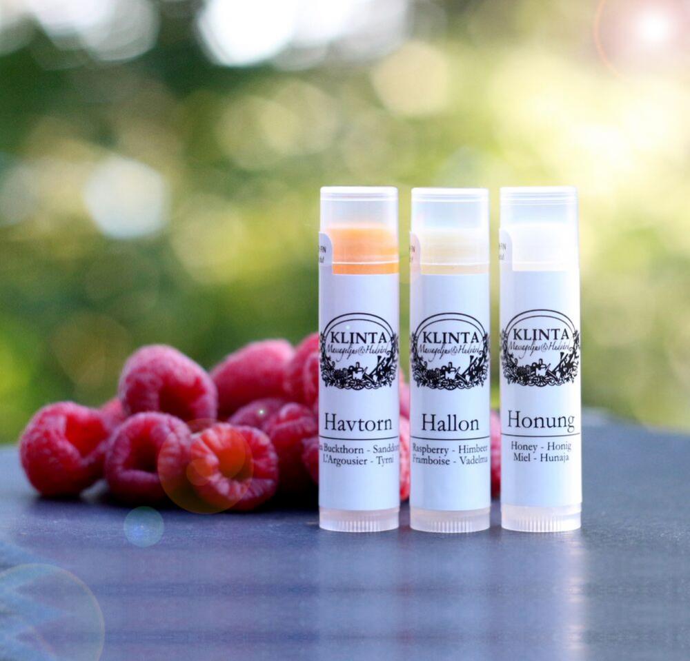Klinta, Läppbalsam-Hallon