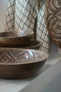 Majas Träskål Fleur Stor (dia 25 cm) - Majas Cottage