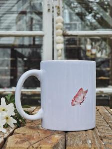 Mugg Blommig, Världens bästa Mamma & Farmor - Gamla Stans Kreativa