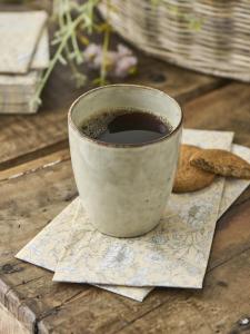 Servetter med blommor Ljusgul, Secret Garden - Ib Laursen