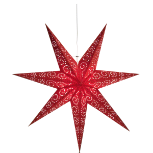 Pappersstjärna, Röd Antiq - Star Trading