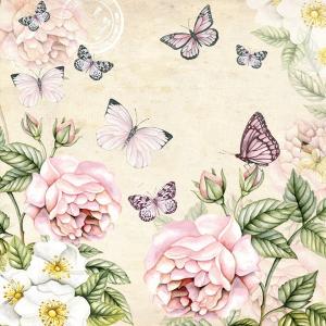 Servetter, Botanical Cream (Lunch) - Ambiente