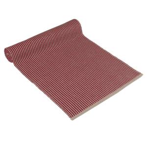 Löpare Randig Röd / Lin, Jamie  35x120 cm