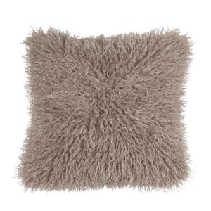 Kuddfodral Curly, Sand  (48x48cm)