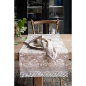 Löpare i sandfärgade toner, Sonia - 40x145 cm