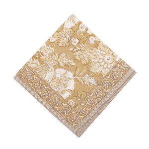 Tygservett i gula toner, Sonia - 45x45 cm