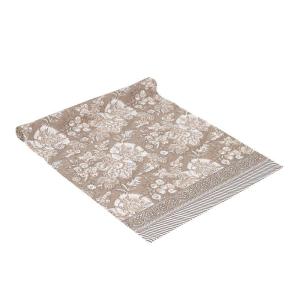 Löpare i sandfärgade toner, Sonia - 40x145 cm