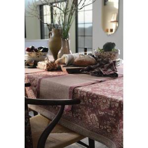 Duk Vinröd Blom, Sonia  145x300cm