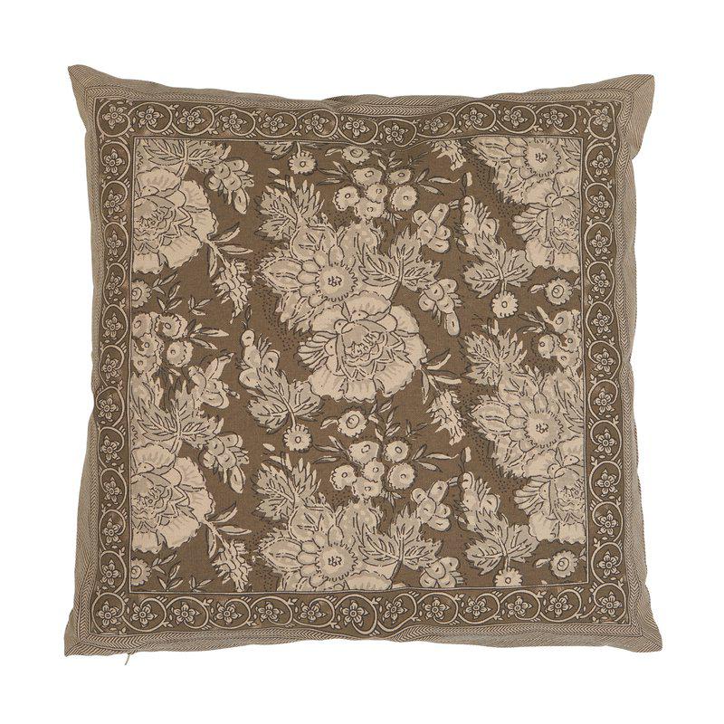 Kuddfodral Latte Blom, Sonia  48x48 cm