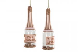 Dekoration Proseccoflaska Rosé - A lot (set om 2)
