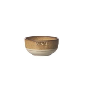 Ernst Skål, Brun / Natur (Dia: 8cm)