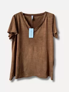 T-shirt Brun, Lisa - Reunion