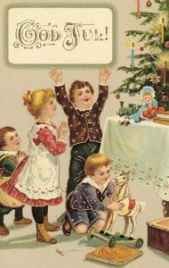 Kort från Sköna Ting - Jul - Paketkort; barn