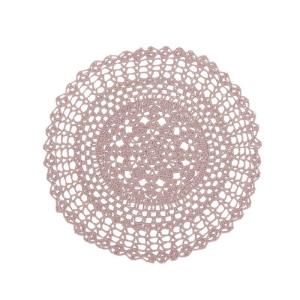 Bordsunderlägg Handvirkat, Rosa Britta