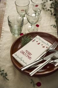 Servett, Grangirlang "Merry Christmas" (Buffé) - Ib Laursen