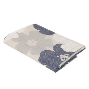 Duk, Storblommig Blå, Lotta (140x280 cm)